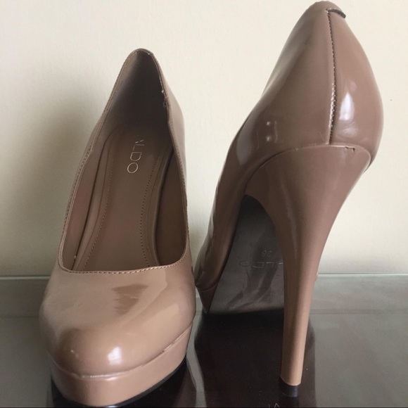 ALDO Nude/Taupe Pumps - Picture 1 of 4